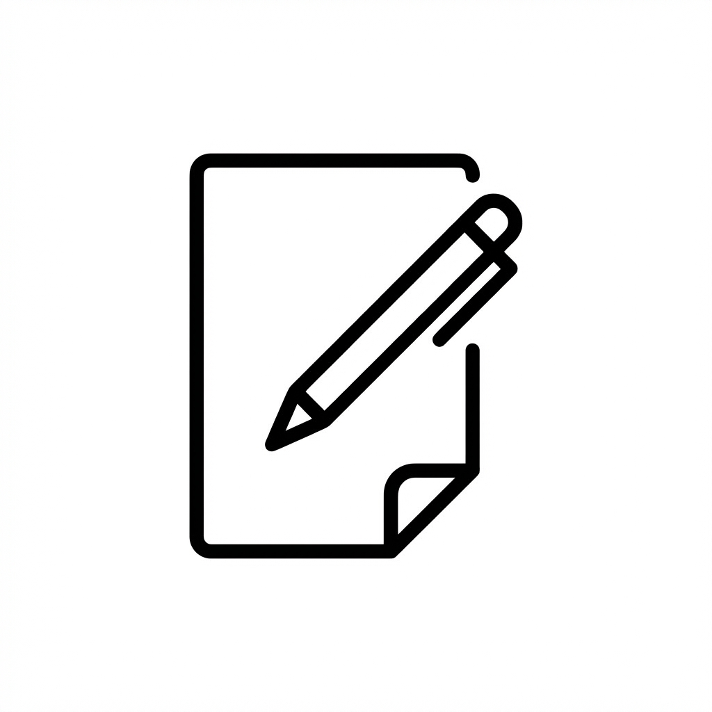 Minimalist line icon of a lightbulb inside a speech bubble.